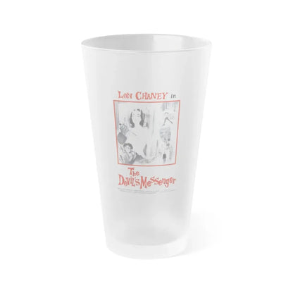 THE DEVIL'S MESSENGER 1961 Movie Poster - Frosted Pint Glass 16oz 16oz Frosted - Go Mug Yourself