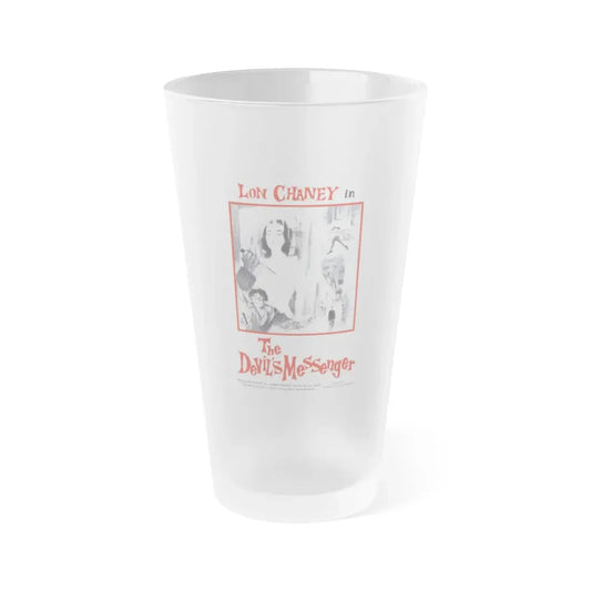 THE DEVIL'S MESSENGER 1961 Movie Poster - Frosted Pint Glass 16oz 16oz Frosted - Go Mug Yourself