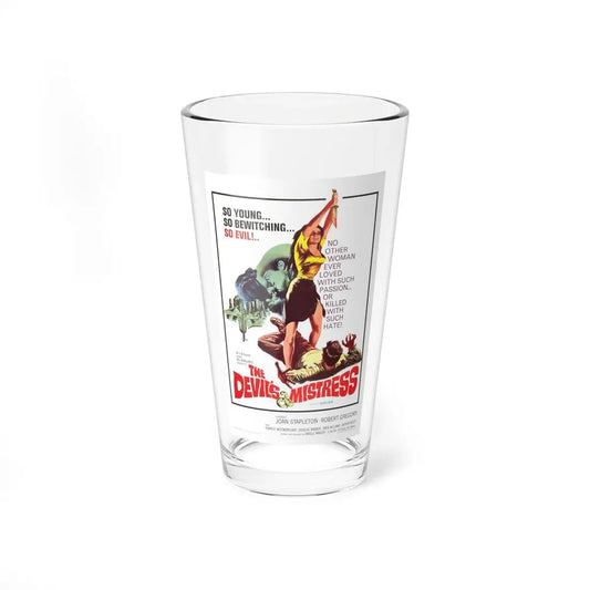 THE DEVIL'S MISTRESS 1965 Movie Poster - Pint Glass 16oz 16oz - Go Mug Yourself
