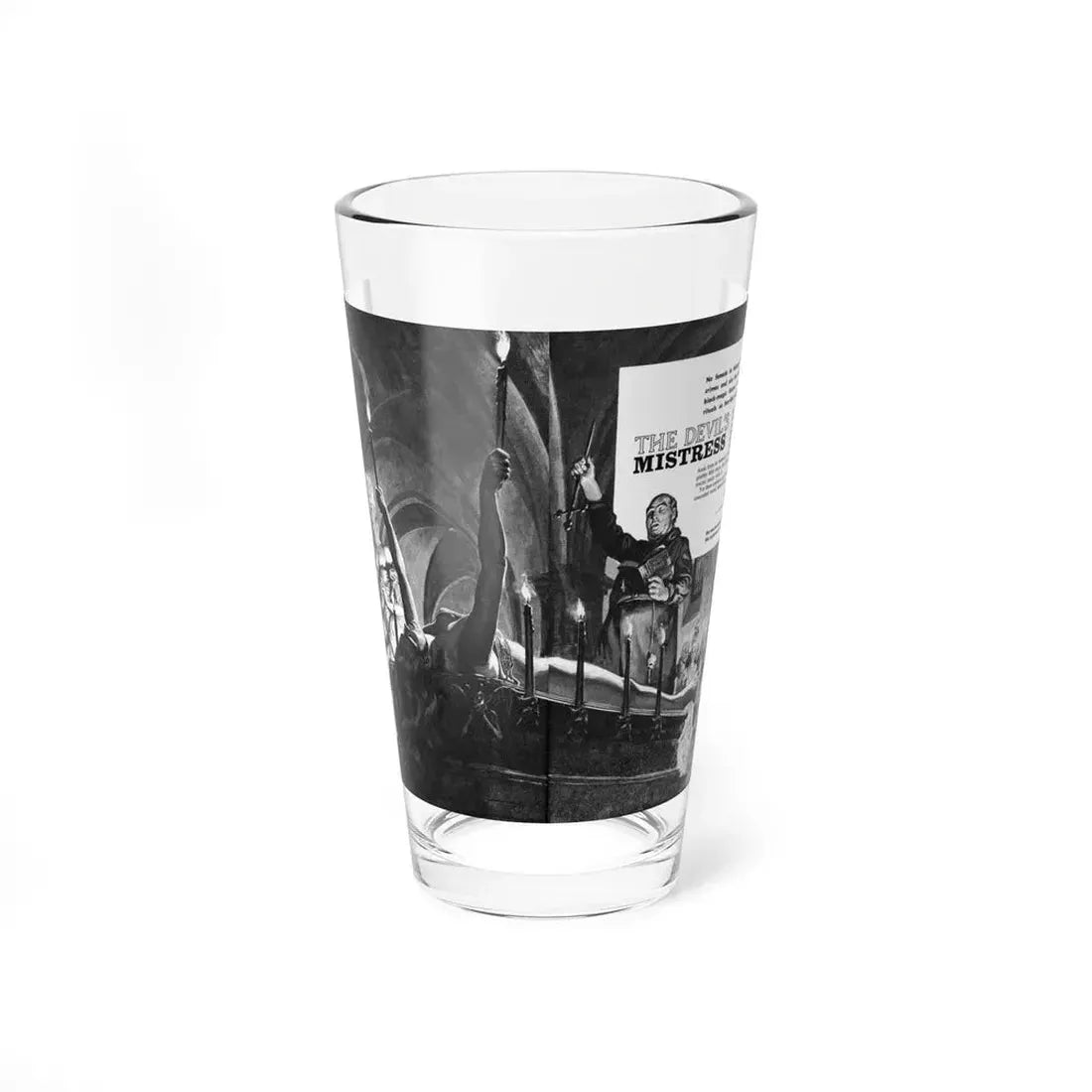 The Devil's Mistress, True Adventures, April 1961 (Magazine Illustration) Pint Glass 16oz 16oz - Go Mug Yourself