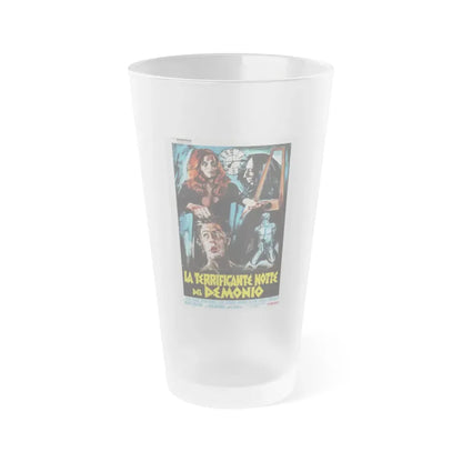 THE DEVIL'S NIGHTMARE (ITALIAN) 1971 Movie Poster - Frosted Pint Glass 16oz 16oz Frosted - Go Mug Yourself