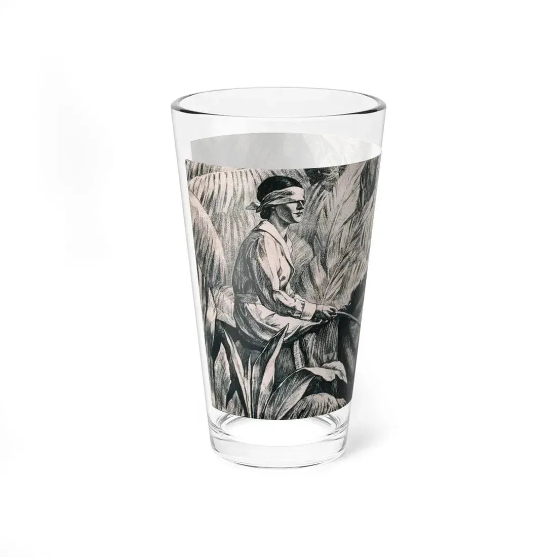 The Devil's Smithy (1), Liberty magazine, July 2, 1932 (Magazine Illustration) Pint Glass 16oz - Go Mug Yourself