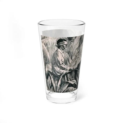 The Devil's Smithy (1), Liberty magazine, July 2, 1932 (Magazine Illustration) Pint Glass 16oz - Go Mug Yourself