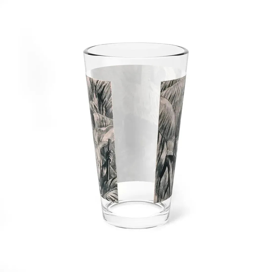 The Devil's Smithy (1), Liberty magazine, July 2, 1932 (Magazine Illustration) Pint Glass 16oz - Go Mug Yourself