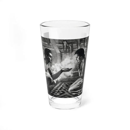 The Devil's Smithy (3), Liberty magazine, July 2, 1932 (Magazine Illustration) Pint Glass 16oz 16oz - Go Mug Yourself