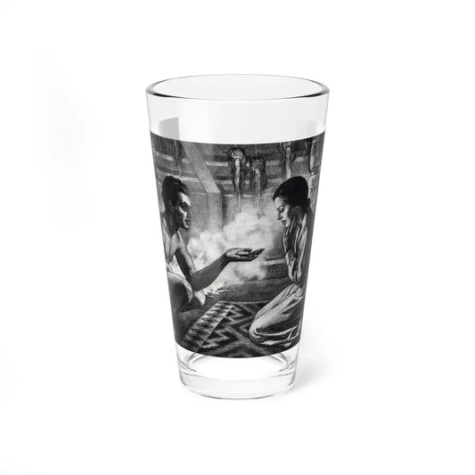The Devil's Smithy (3), Liberty magazine, July 2, 1932 (Magazine Illustration) Pint Glass 16oz 16oz - Go Mug Yourself