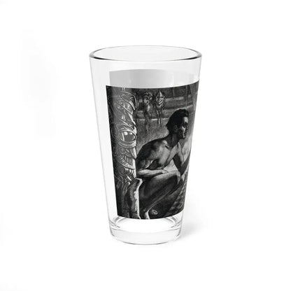 The Devil's Smithy (3), Liberty magazine, July 2, 1932 (Magazine Illustration) Pint Glass 16oz - Go Mug Yourself