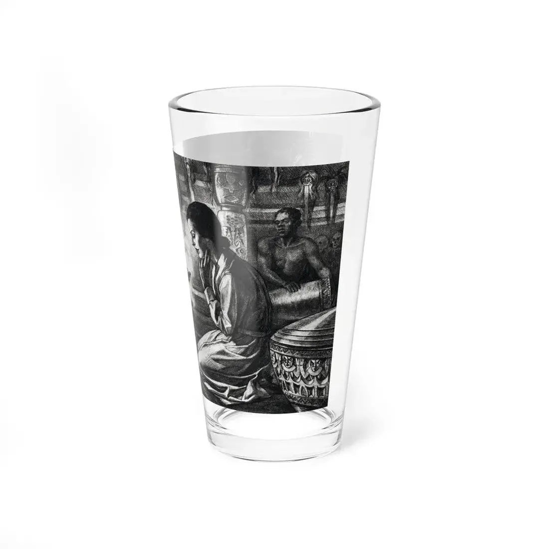 The Devil's Smithy (3), Liberty magazine, July 2, 1932 (Magazine Illustration) Pint Glass 16oz - Go Mug Yourself