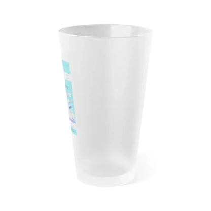 THE DEVIL'S TRIANGLE 1971 Movie Poster - Frosted Pint Glass 16oz - Go Mug Yourself