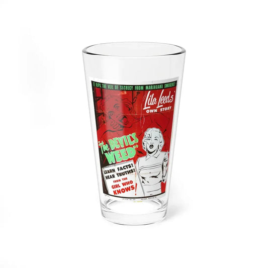 THE DEVIL'S WEED 1949 Movie Poster - Pint Glass 16oz 16oz - Go Mug Yourself