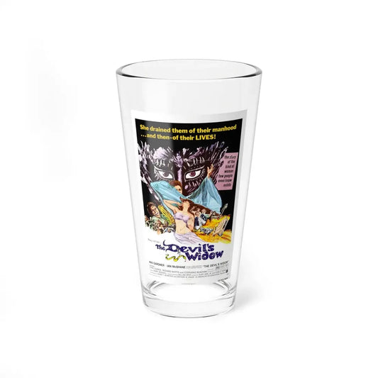 THE DEVIL'S WIDOW 1970 Movie Poster - Pint Glass 16oz 16oz - Go Mug Yourself