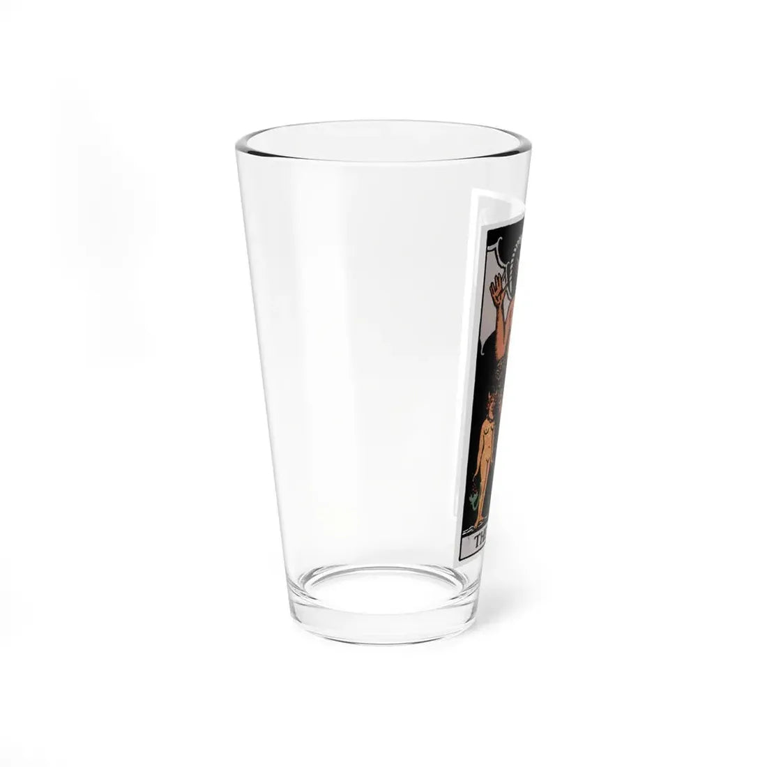 The Devil (Tarot Card) Pint Glass 16oz - Go Mug Yourself