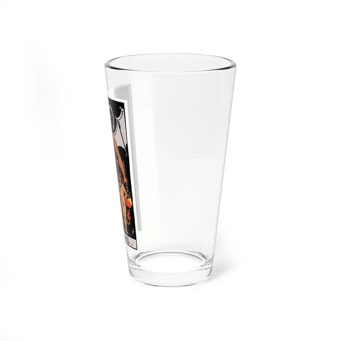 The Devil (Tarot Card) Pint Glass 16oz - Go Mug Yourself