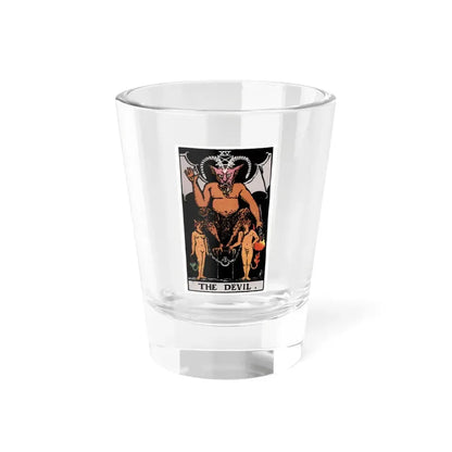 The Devil (Tarot Card) Shot Glass 1.5oz 1.5oz - Go Mug Yourself
