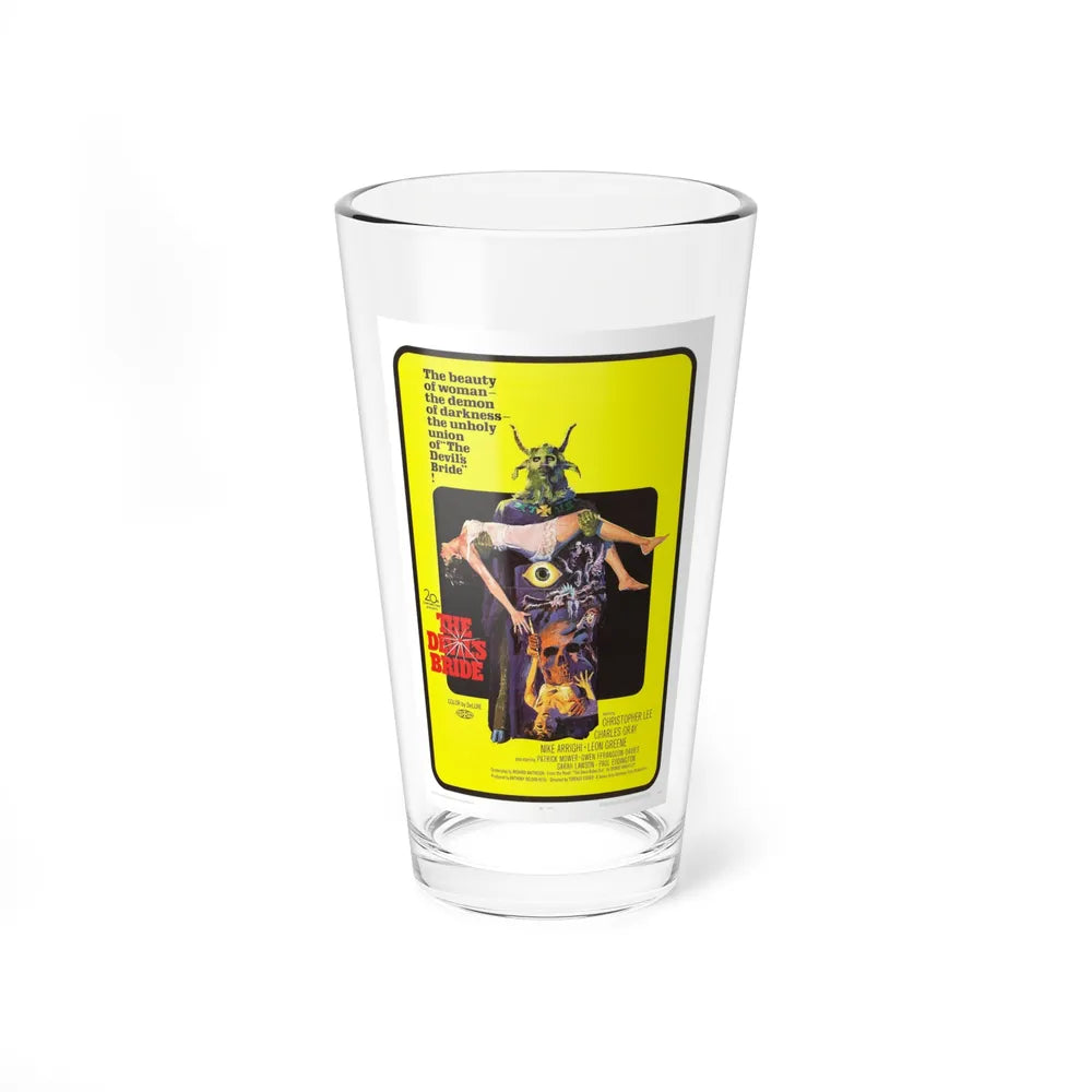 THE DEVIL'S BRIDE (THE DEVIL RIDES OUT) 1968 Movie Poster - Pint Glass 16oz-16oz-Go Mug Yourself