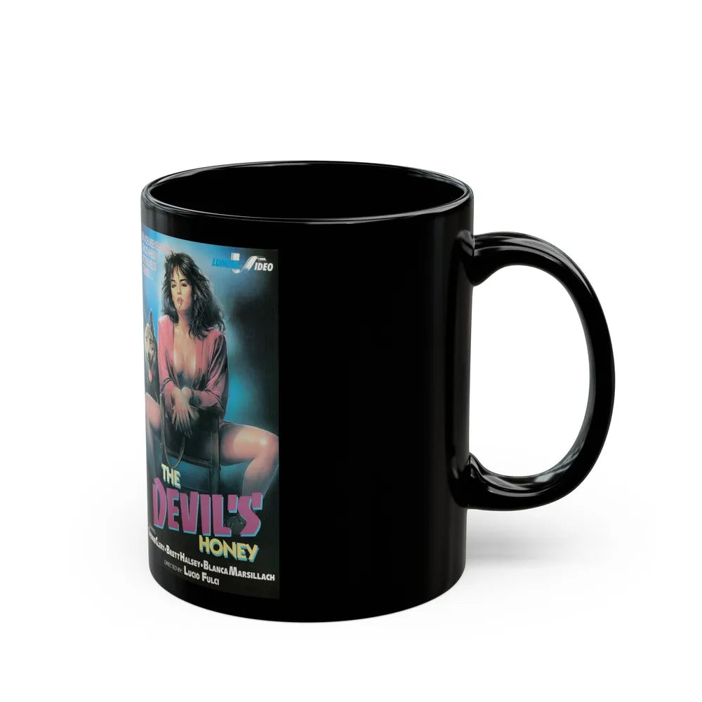 THE DEVILS HONEY LUCIO FULCI (VHS COVER) - Black Coffee Mug-Go Mug Yourself