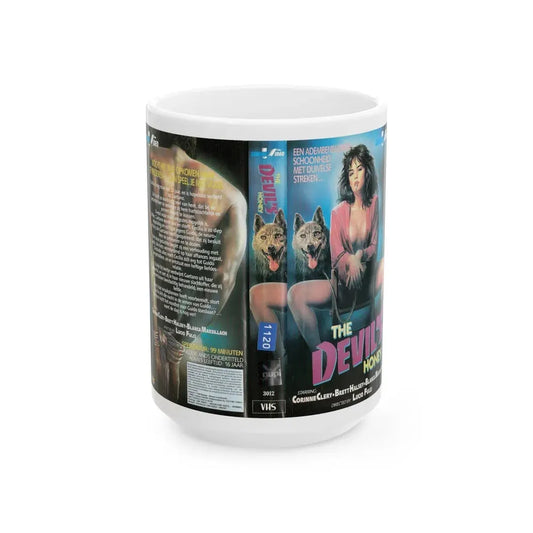 THE DEVILS HONEY LUCIO FULCI (VHS COVER) - White Coffee Mug 15oz - Go Mug Yourself