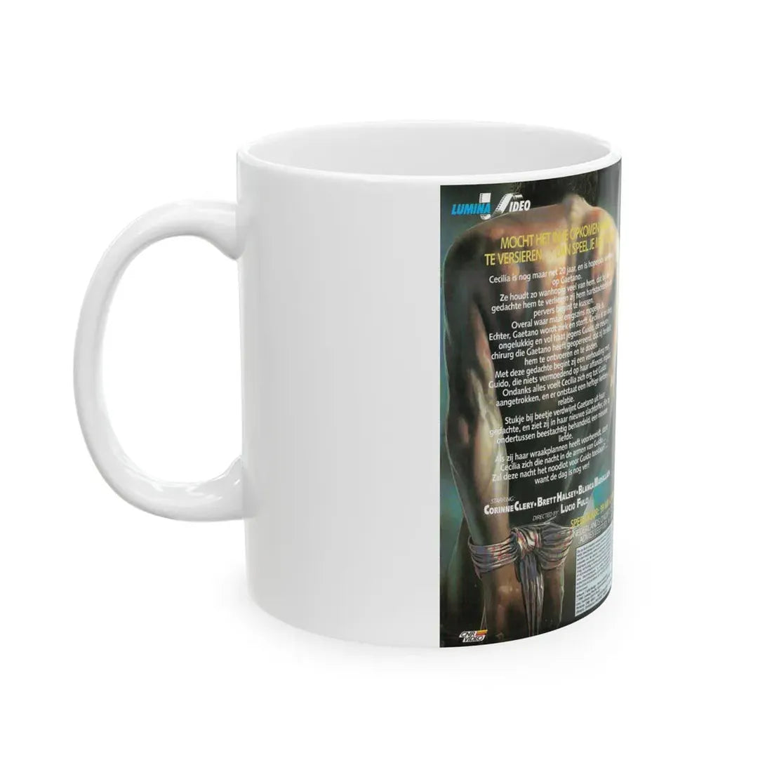 THE DEVILS HONEY LUCIO FULCI (VHS COVER) - White Coffee Mug - Go Mug Yourself