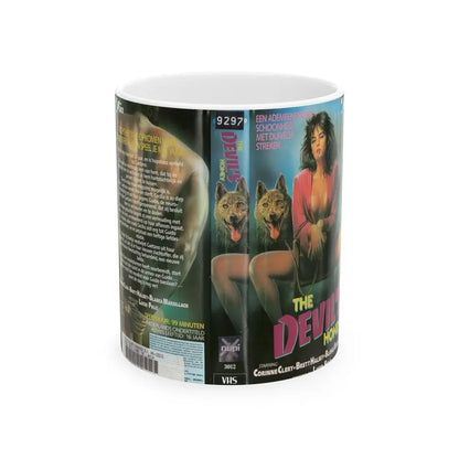 THE DEVILS HONEY (VHS COVER) - White Coffee Mug 11oz - Go Mug Yourself