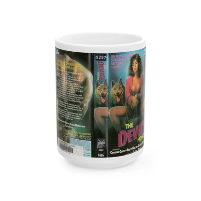 THE DEVILS HONEY (VHS COVER) - White Coffee Mug 15oz - Go Mug Yourself