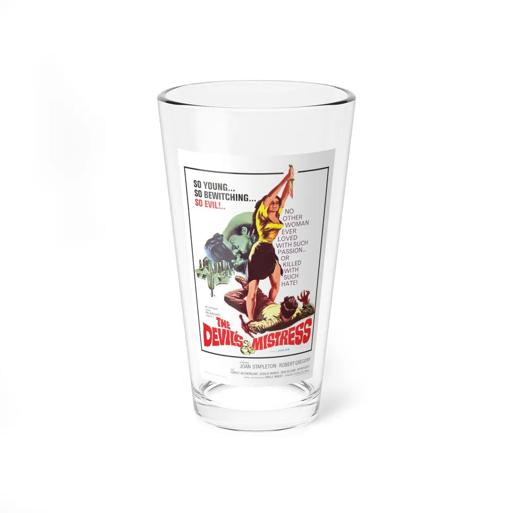 THE DEVIL'S MISTRESS 1965 Movie Poster - Pint Glass 16oz-16oz-Go Mug Yourself