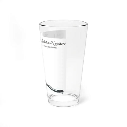 The Dhow that Sailed to Nowhere (1), Bluebook, January 1933 (Magazine Illustration) Pint Glass 16oz - Go Mug Yourself