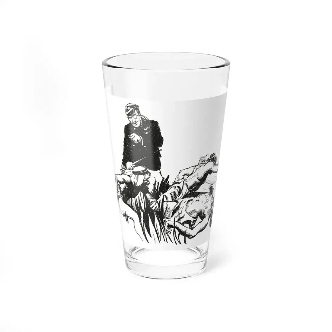 The Dhow that Sailed to Nowhere (3), Bluebook, January 1933 (Magazine Illustration) Pint Glass 16oz 16oz - Go Mug Yourself