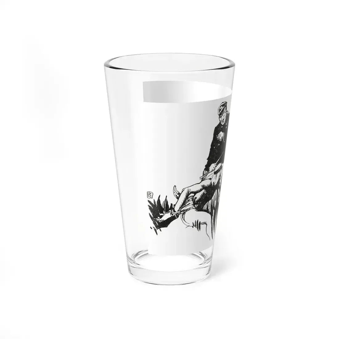 The Dhow that Sailed to Nowhere (3), Bluebook, January 1933 (Magazine Illustration) Pint Glass 16oz - Go Mug Yourself