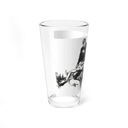 The Dhow that Sailed to Nowhere (3), Bluebook, January 1933 (Magazine Illustration) Pint Glass 16oz - Go Mug Yourself