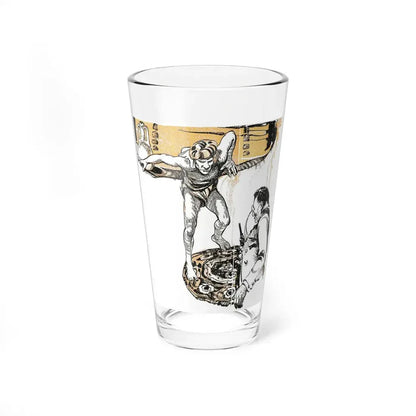 The Dhow that Sailed to Nowhere (4), Bluebook, January 1933 (Magazine Illustration) Pint Glass 16oz 16oz - Go Mug Yourself