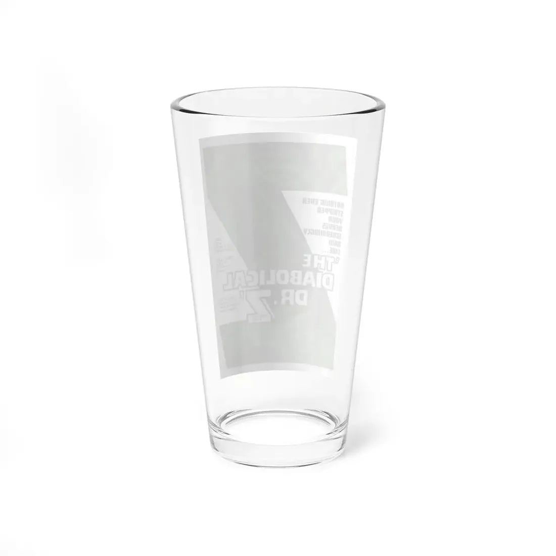 THE DIABOLICAL DR. Z 1966 Movie Poster - Pint Glass 16oz - Go Mug Yourself