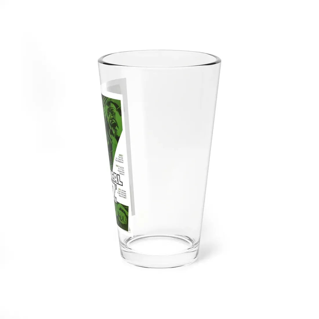 THE DIABOLICAL DR. Z 1966 Movie Poster - Pint Glass 16oz - Go Mug Yourself