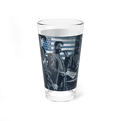 The Dictator of Skagway, Cavalier magazine, February 1957 (Magazine Illustration) Pint Glass 16oz - Go Mug Yourself