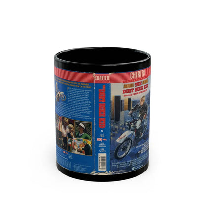 THE DIRT BIKE KID (VHS COVER) - Black Coffee Mug-11oz-Go Mug Yourself