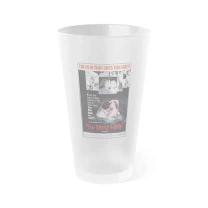 THE DIRTY GIRLS 1965 Movie Poster - Frosted Pint Glass 16oz 16oz Frosted - Go Mug Yourself