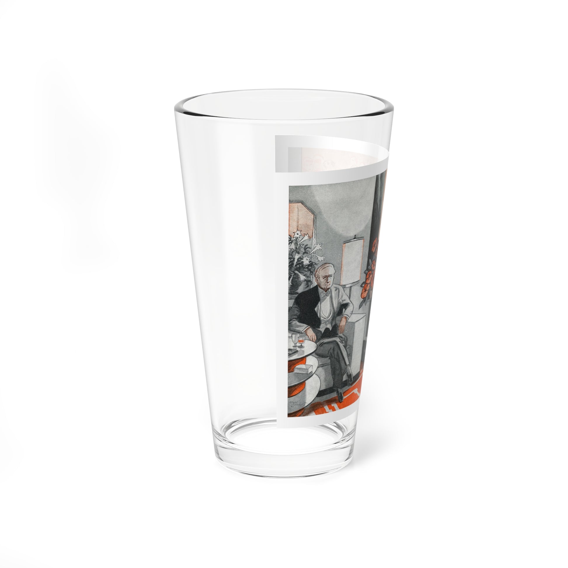 The Discovery by Richard Ullmann (2), Good Housekeeping, 1934 (Magazine Illustration) Pint Glass 16oz-Go Mug Yourself