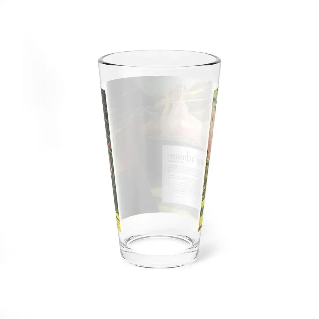 The Disrupting Influence by Jean Muir, 1955 (Magazine Illustration) Pint Glass 16oz - Go Mug Yourself