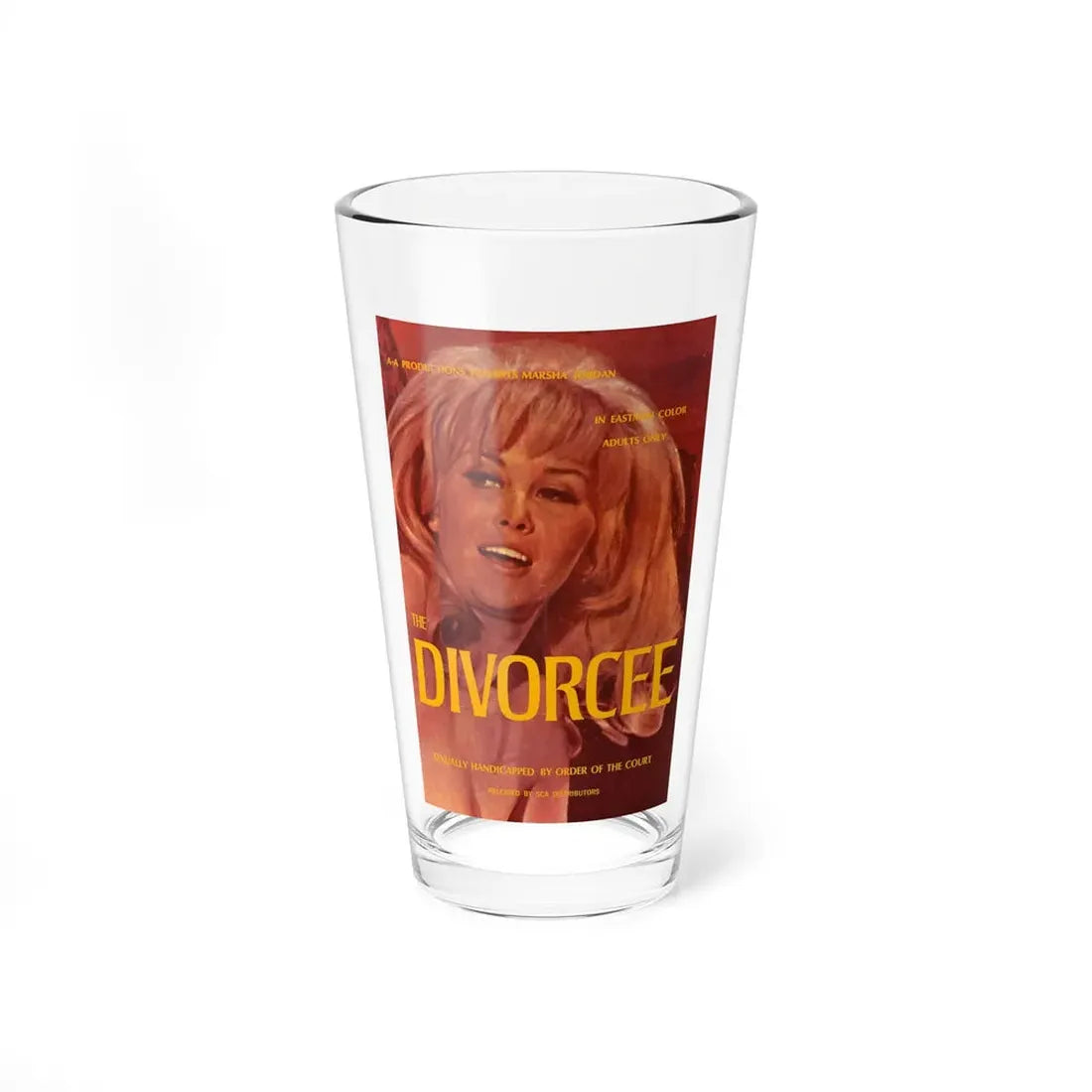 THE DIVORCEE 1930 Movie Poster - Pint Glass 16oz 16oz - Go Mug Yourself