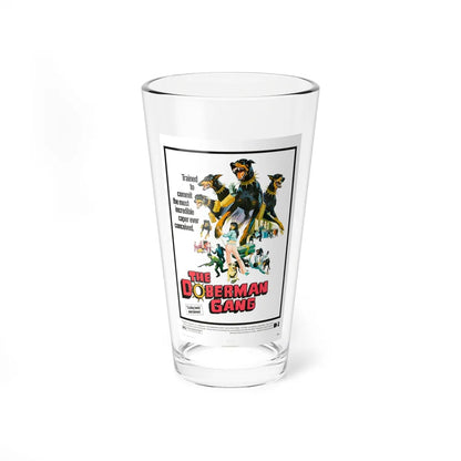 THE DOBERMAN GANG 1972 Movie Poster - Pint Glass 16oz-16oz-Go Mug Yourself