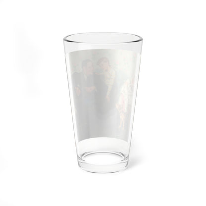 The Doctor (Magazine Illustration) Pint Glass 16oz-Go Mug Yourself