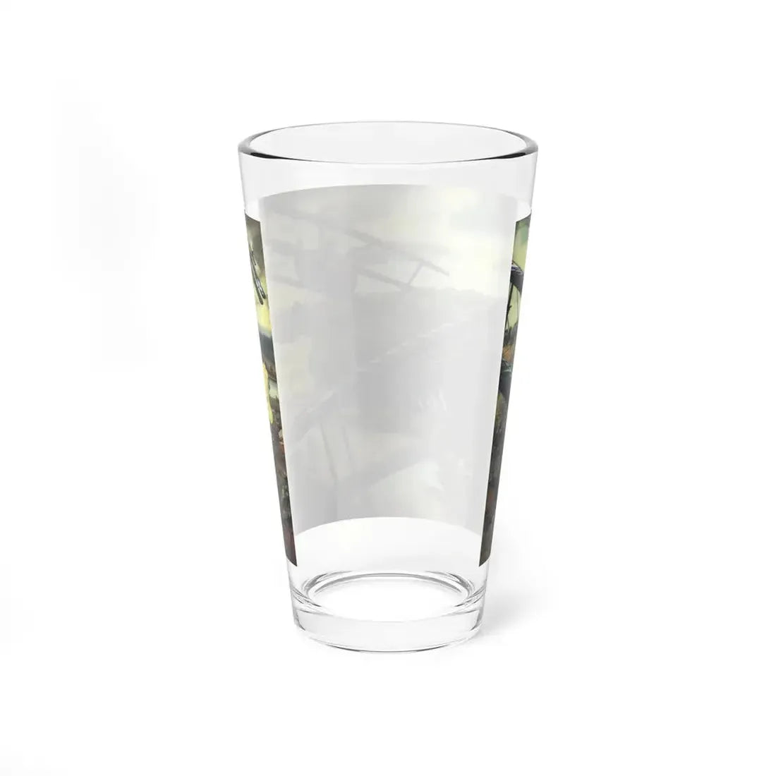 The Dog Fight That May Never End, Cavalier magazine, January 1961 (Magazine Illustration) Pint Glass 16oz - Go Mug Yourself