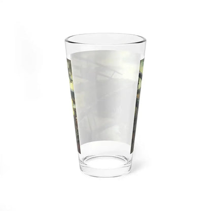 The Dog Fight That May Never End, Cavalier magazine, January 1961 (Magazine Illustration) Pint Glass 16oz - Go Mug Yourself