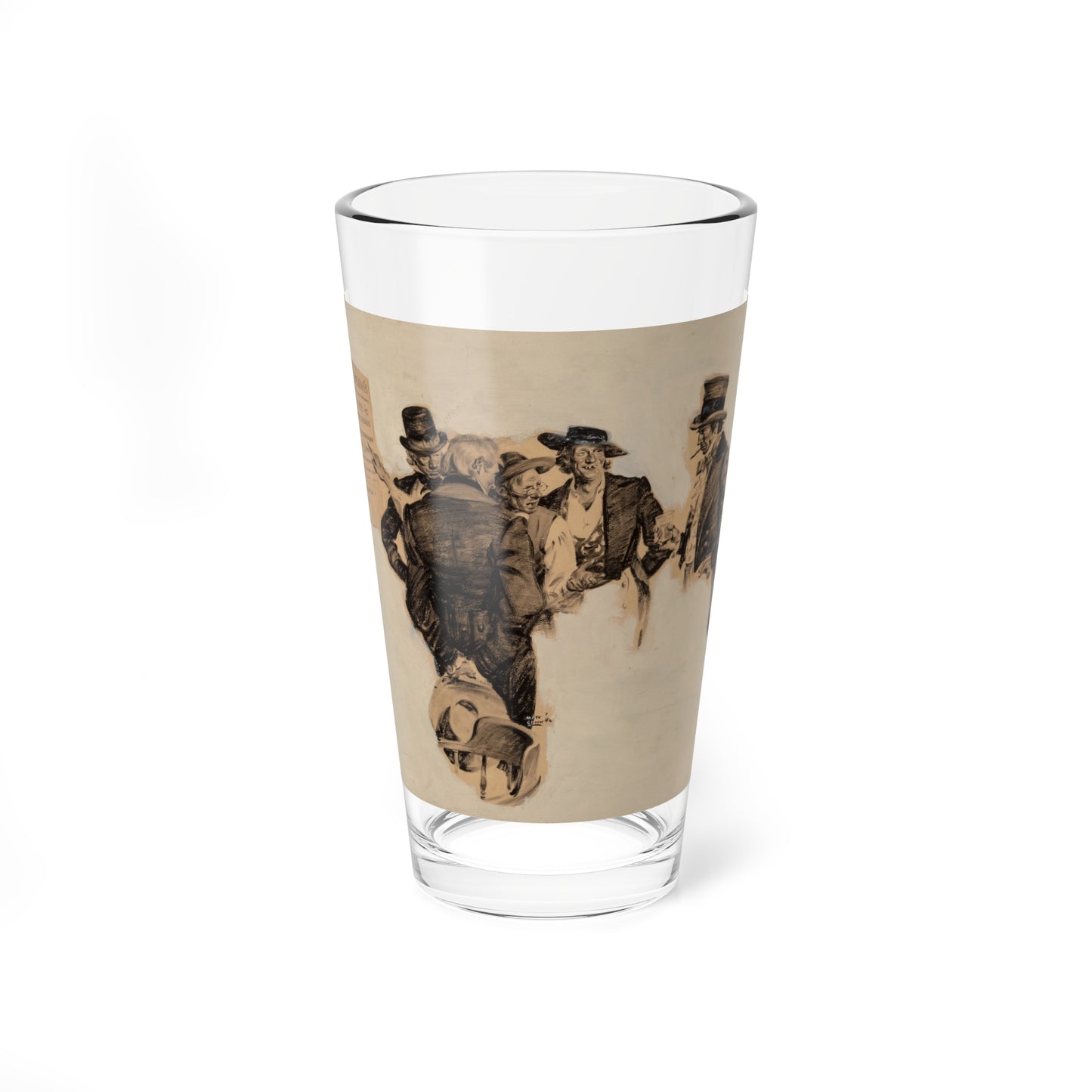 The Dog-Toothed Boy, 1940 (Magazine Illustration) Pint Glass 16oz-16oz-Go Mug Yourself