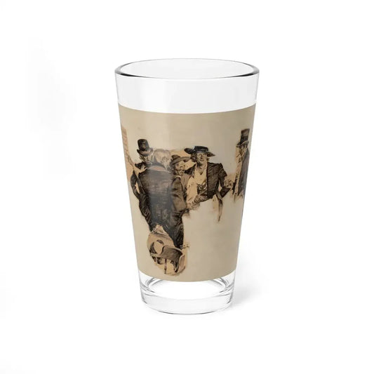 The Dog-Toothed Boy, 1940 (Magazine Illustration) Pint Glass 16oz 16oz - Go Mug Yourself