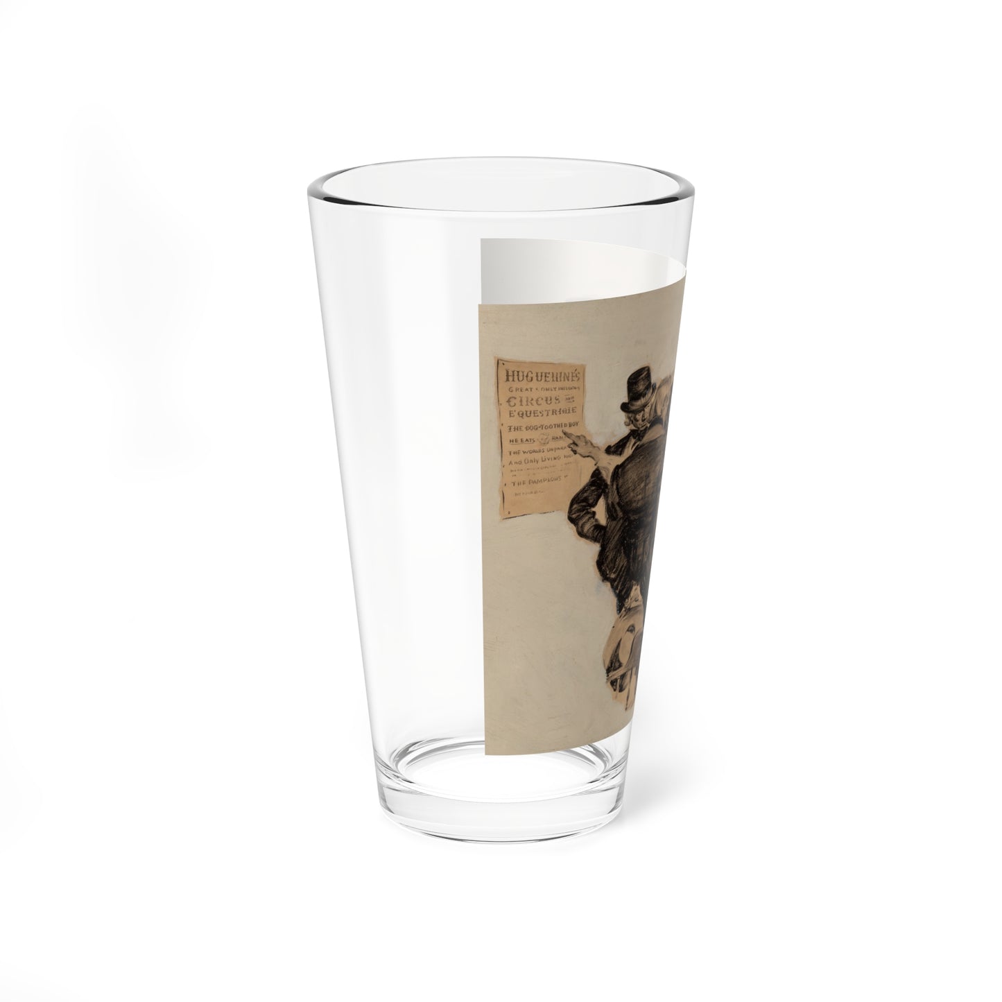 The Dog-Toothed Boy, 1940 (Magazine Illustration) Pint Glass 16oz-Go Mug Yourself