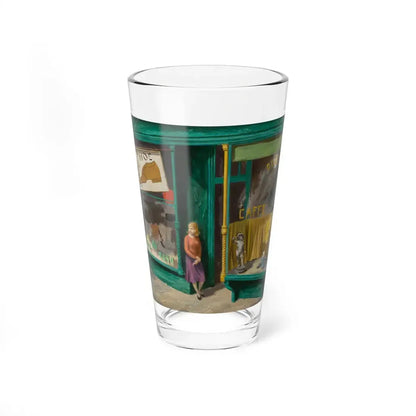 The Doorway, 1948 (Magazine Illustration) Pint Glass 16oz 16oz - Go Mug Yourself