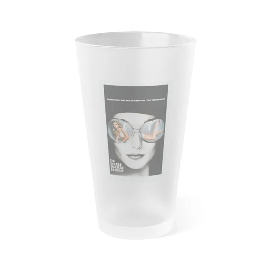 THE DOUBLE EXPOSURE OF HOLLY 1976 Movie Poster - Frosted Pint Glass 16oz-16oz-Frosted-Go Mug Yourself