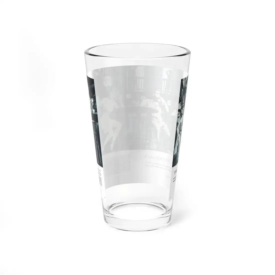 The Double Standard, Climax magazine, March 1959 (Magazine Illustration) Pint Glass 16oz - Go Mug Yourself