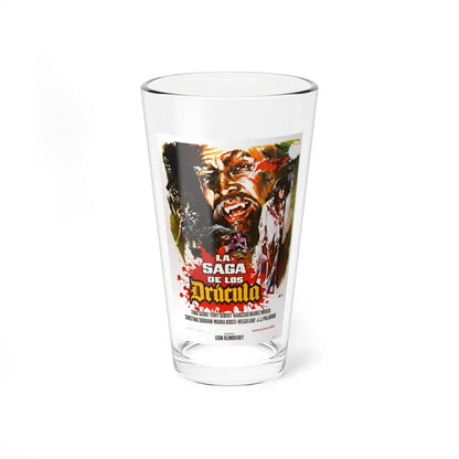 THE DRACULA SAGA 1972 Movie Poster - Pint Glass 16oz-16oz-Go Mug Yourself