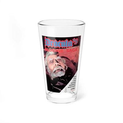 THE DRACULA SAGA (DANISH) 1972 Movie Poster - Pint Glass 16oz-16oz-Go Mug Yourself